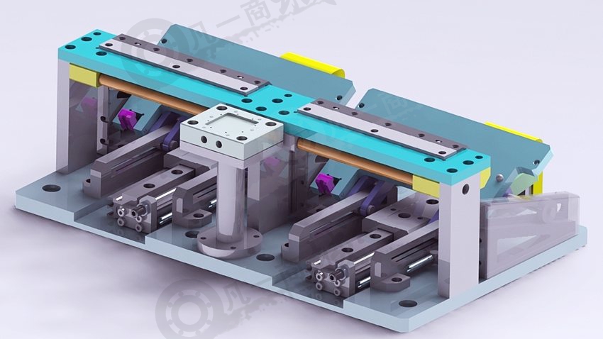 自動(dòng)化機(jī)械用金鍵合夾具3D圖 模型截圖[3]