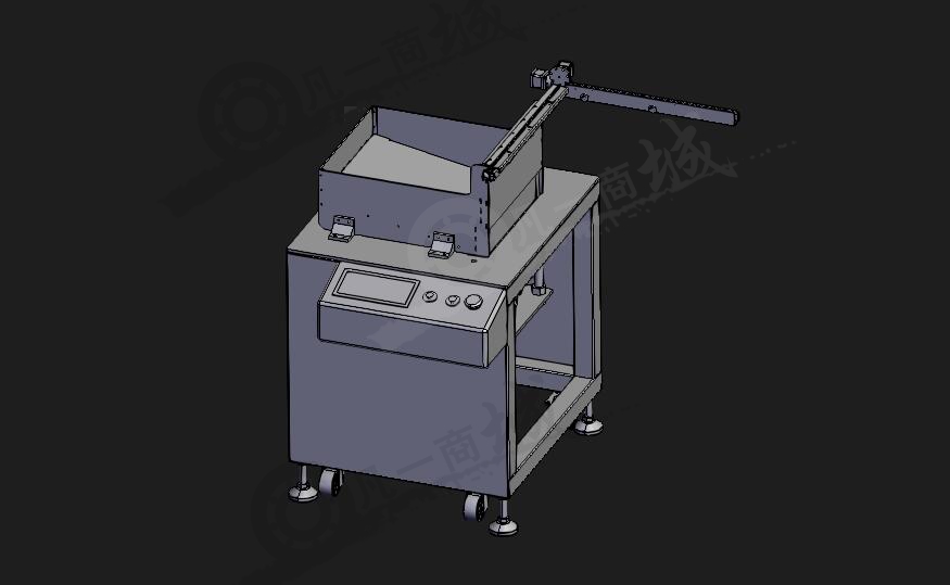 壓力機(jī)用喂料機(jī)構(gòu)3D圖 模型截圖[1]