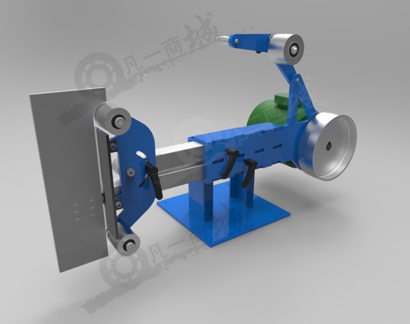 皮帶打磨機模型圖 模型截圖[2]