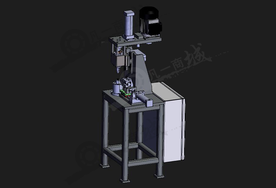 塑膠滾筒切削機(jī)3D模型 模型截圖[1]