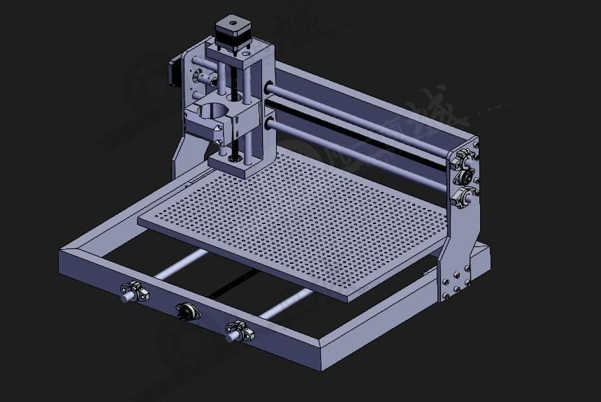 PCB板用數(shù)控銑床SW模型 模型截圖[1]