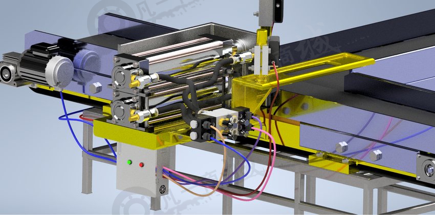 產(chǎn)品分類輸送機(jī)3D模型 模型截圖[5]