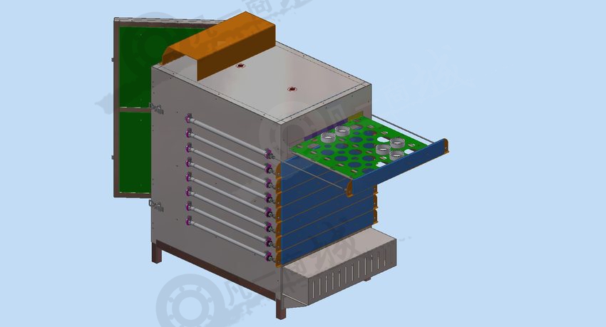 工業(yè)樣品烘干機(jī)3D模型 模型截圖[1]