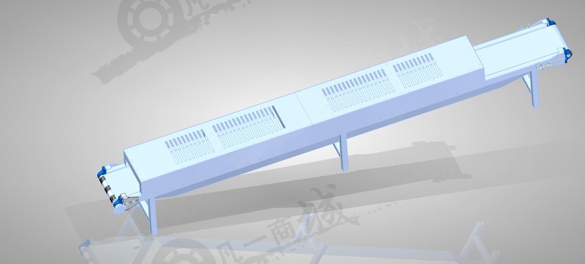 冷卻輸送機3D模型 模型截圖[1]