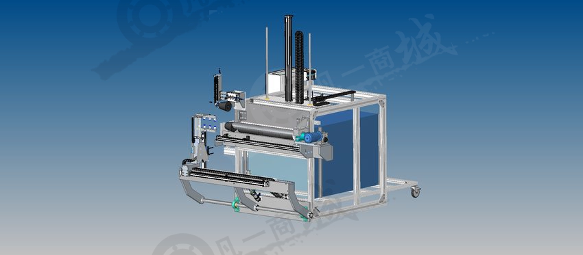 塑料泡沫包裝機(jī)3D圖 模型截圖[1]