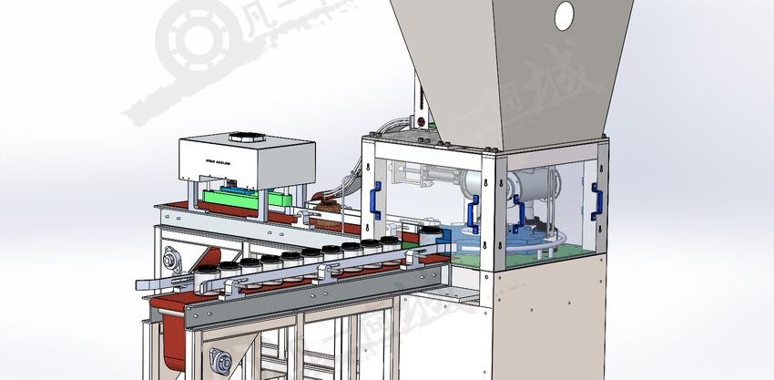 自動灌裝壓蓋機3D圖 模型截圖[1]