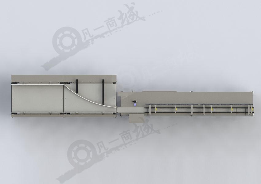 包裝分流輸送機(jī)3D模型圖 模型截圖[2]