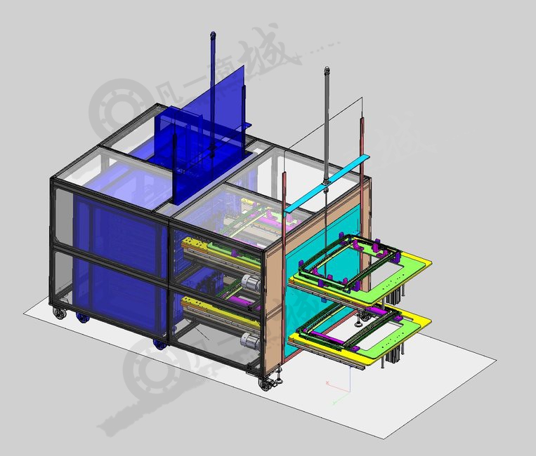 面板加熱裝置3D圖 模型截圖[2]