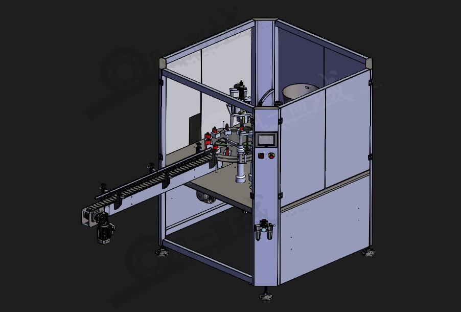 自動壓蓋封蓋設(shè)備3D模型 模型截圖[1]