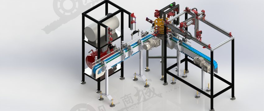 水瓶生產(chǎn)線3D模型圖 模型截圖[3]