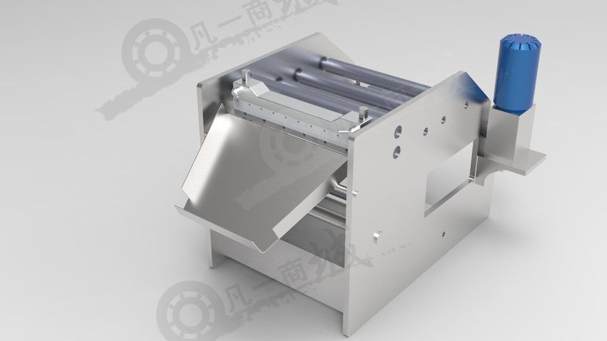 自動切紙機(jī)構(gòu)3D模型圖 模型截圖[1]