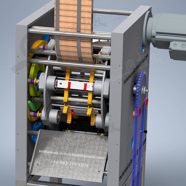 全自動木制勺子制造機3D圖 模型截圖[5]