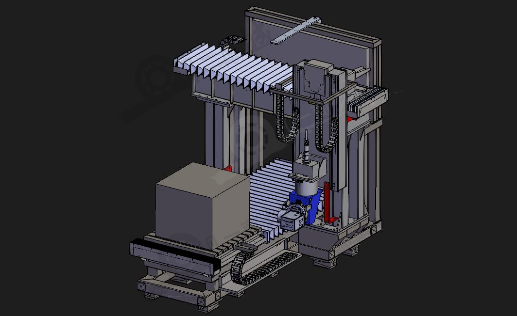 5軸激光雕刻機3D圖 模型截圖[1]