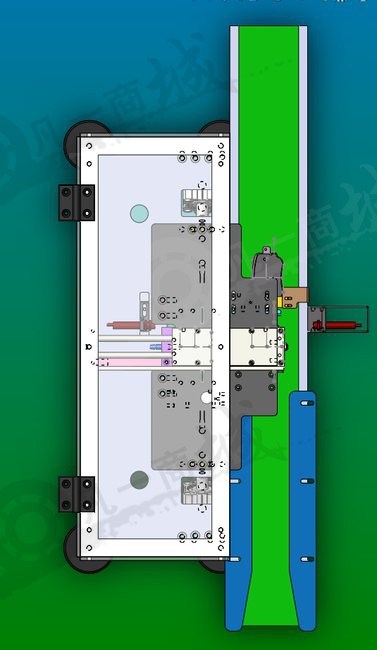 PC38摩擦片折彎?rùn)C(jī)3D圖 模型截圖[2]