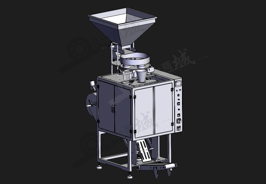 VFFS封口包裝機(jī)三維模型圖 模型截圖[1]