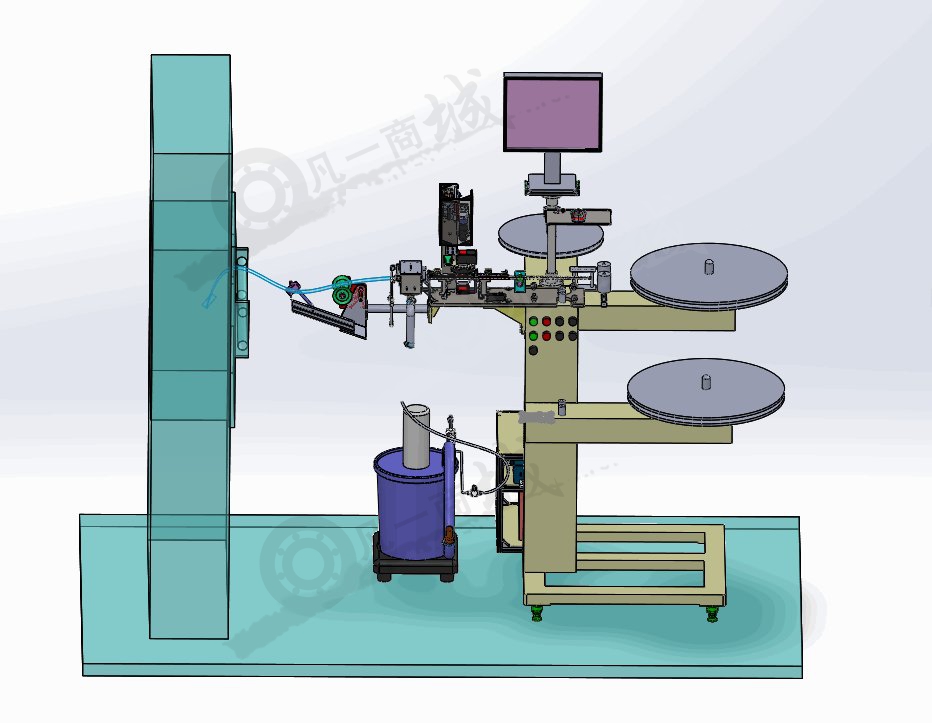 壓力檢查機(jī)-壓力注入檢驗(yàn)機(jī)三維模型 模型截圖[1]