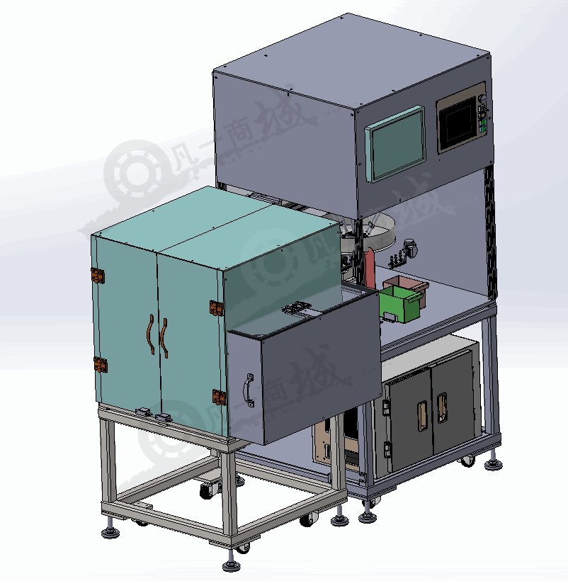 FANUC機(jī)器人檢測機(jī)3D模型圖 模型截圖[2]