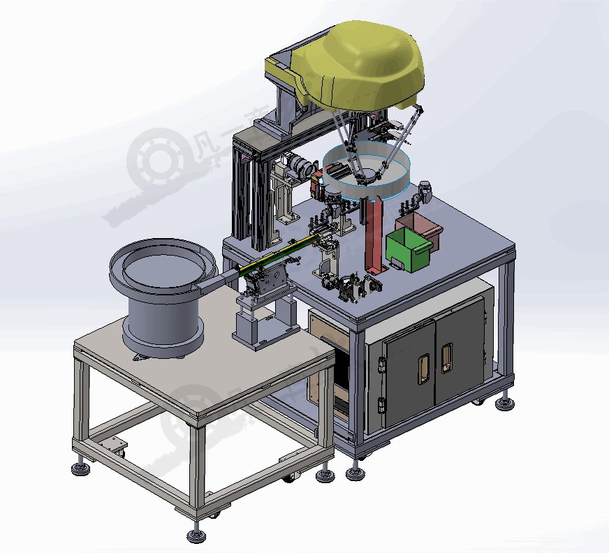 FANUC機(jī)器人檢測機(jī)3D模型圖 模型截圖[4]