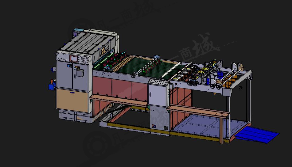 自動織網(wǎng)設備-編織機3D模型圖 模型截圖[1]