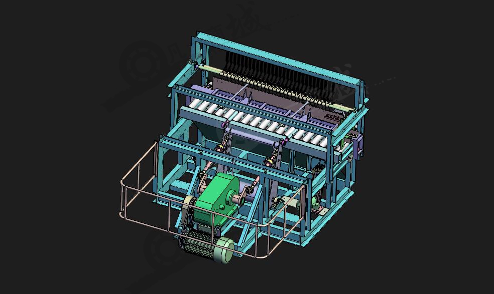 磚廠專用重型切坯機(jī)-切割切條機(jī)模型圖 模型截圖[1]
