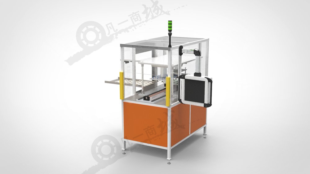 移動式PCB屏蔽壓制機(jī)3D圖 模型截圖[1]