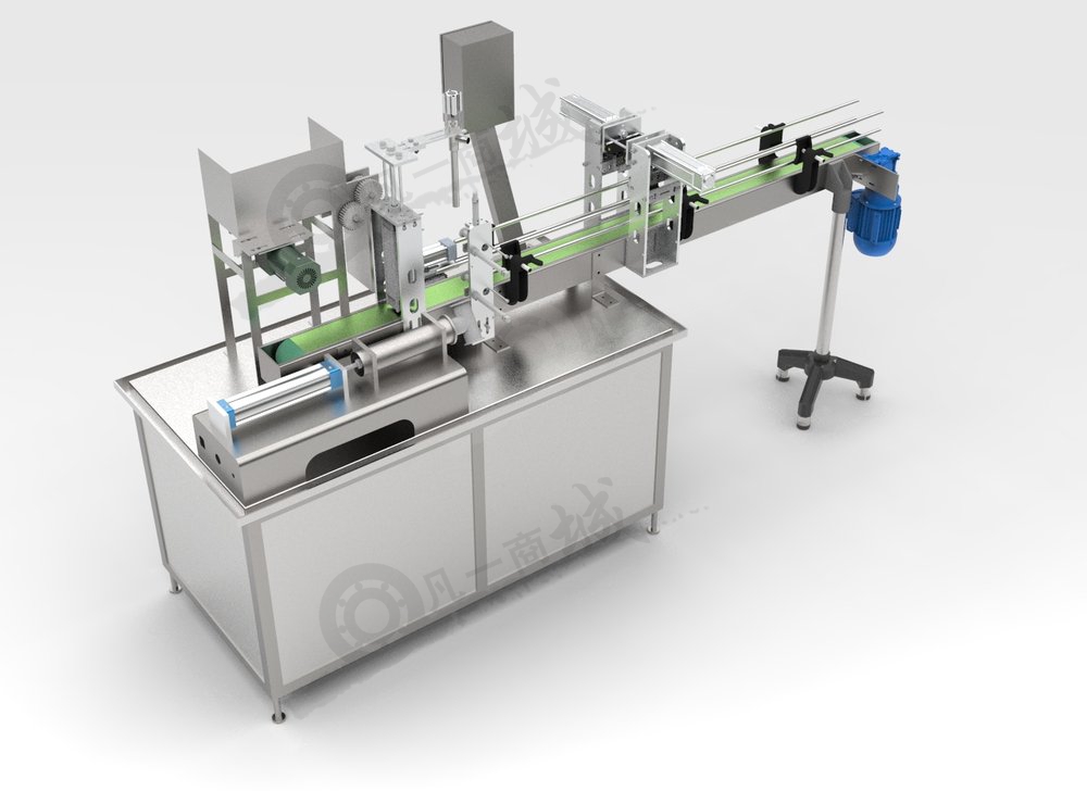 自動輸送包裝封口機(jī)3D模型 模型截圖[2]