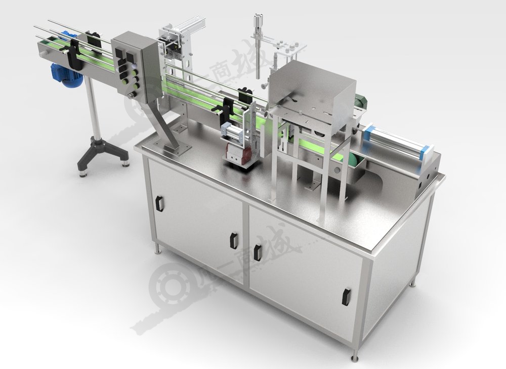 自動輸送包裝封口機(jī)3D模型 模型截圖[1]