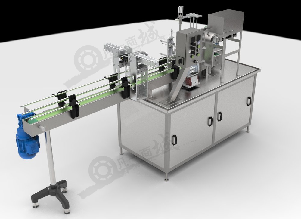 自動輸送包裝封口機(jī)3D模型 模型截圖[3]