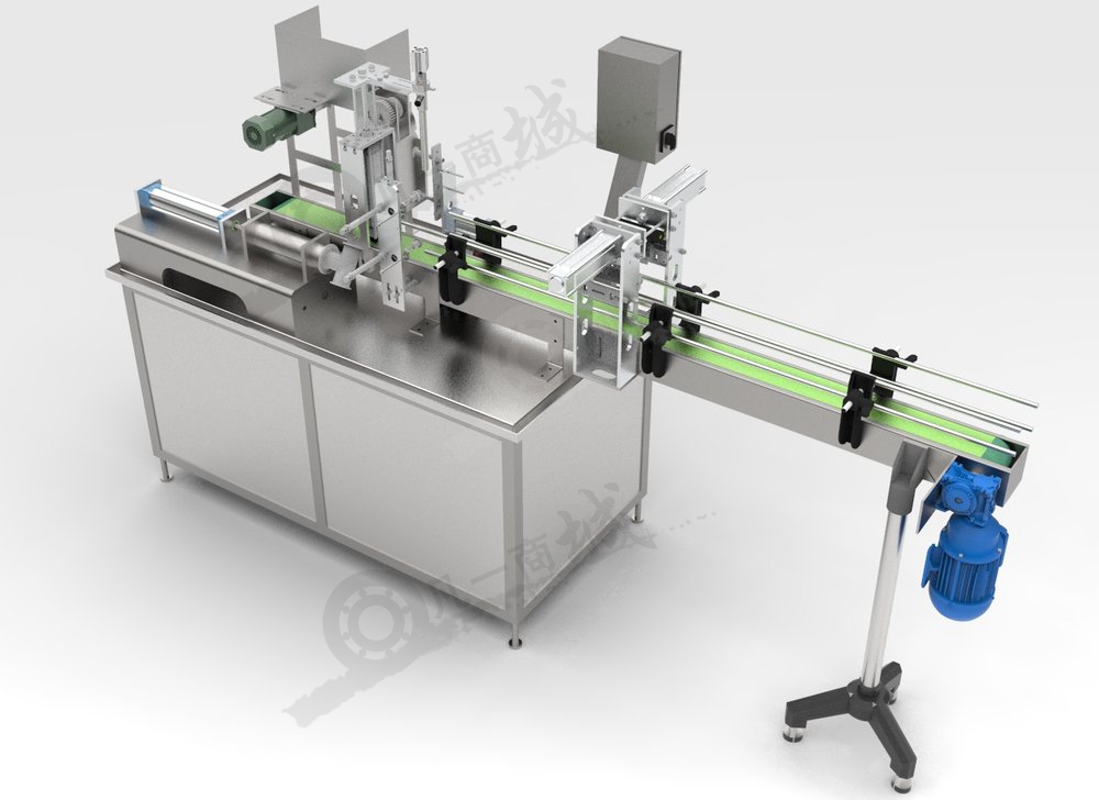自動輸送包裝封口機(jī)3D模型 模型截圖[4]