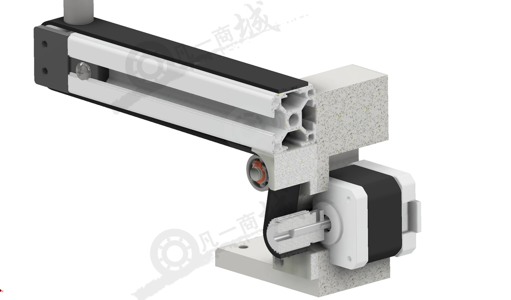 迷你皮帶輸送機-輸送線設備3D模型 模型截圖[3]