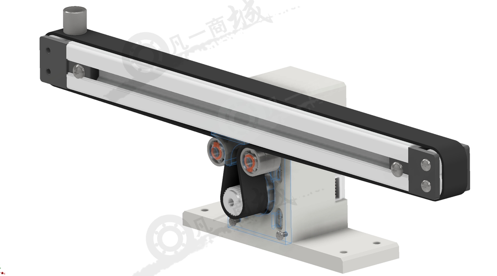 迷你皮帶輸送機-輸送線設備3D模型 模型截圖[4]