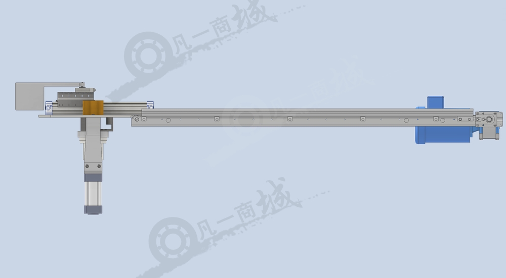 氣動鎖定輸送機系統(tǒng)-輸送設(shè)備模型3D圖 模型截圖[2]