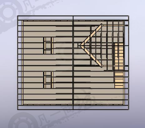 雙層木屋設(shè)計(jì)圖紙-建筑房屋木屋三維模型圖 模型截圖[1]