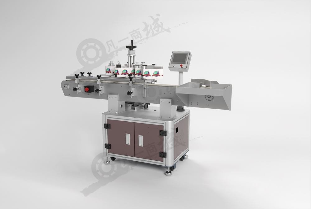自動貼標(biāo)設(shè)備-立式圓瓶貼標(biāo)機模型3D圖 模型截圖[1]