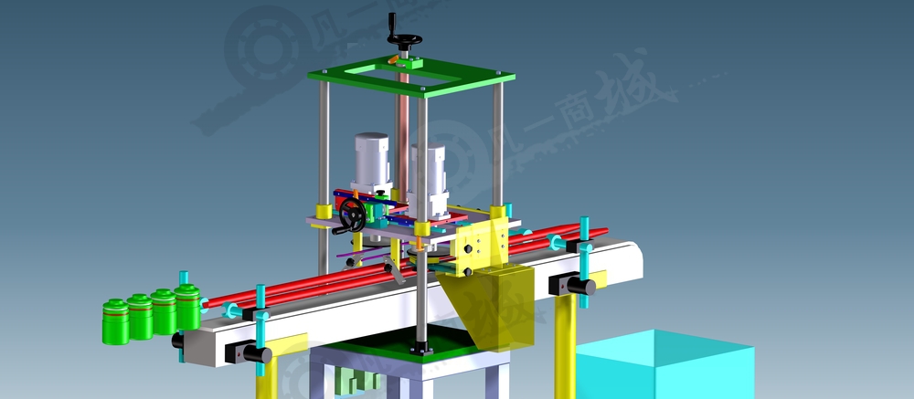 塑膠產(chǎn)品切邊機-塑料瓶切邊機模型3D圖 模型截圖[1]