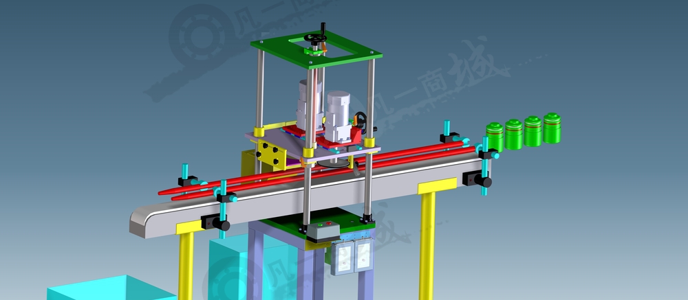 塑膠產(chǎn)品切邊機-塑料瓶切邊機模型3D圖 模型截圖[2]