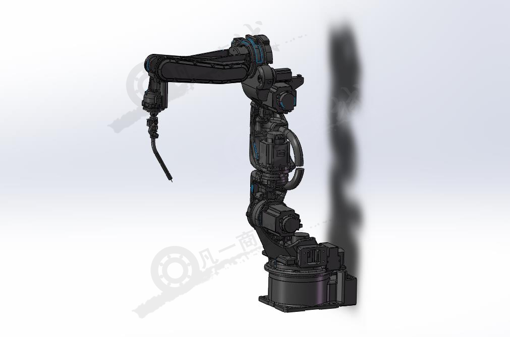 焊接機(jī)器人模型-焊接機(jī)械手臂3D圖 模型截圖[1]