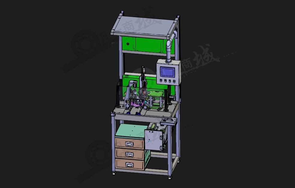 氣缸檢測設(shè)備-氣缸孔檢測機(jī)3D模型 模型截圖[1]