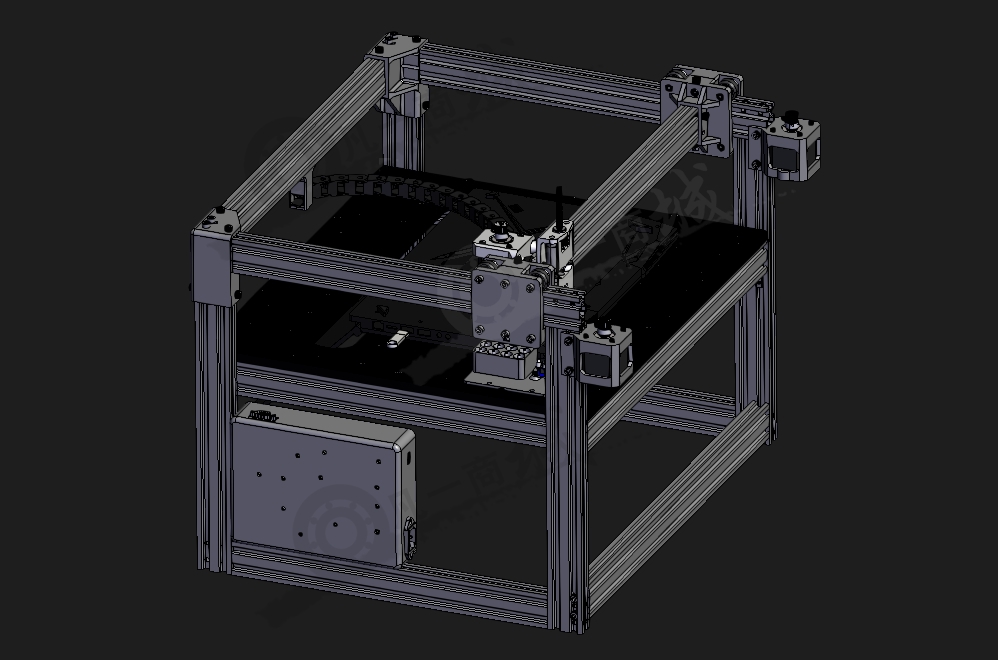 濾波器自動測試機(jī)臺3D模型 模型截圖[1]