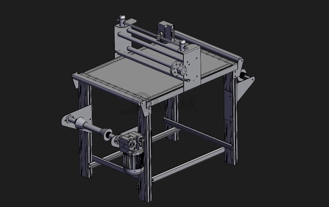 半自動(dòng)卷繞機(jī)3D模型圖 模型截圖[1]