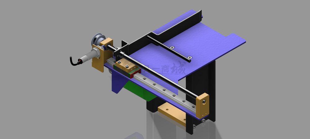 產(chǎn)品水平移動(dòng)機(jī)構(gòu)3D模型圖 模型截圖[1]