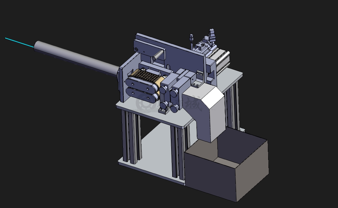 全自動切管機-管材切割設備3D模型圖 模型截圖[1]