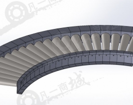 鏈條驅(qū)動滾筒90°輸送機(jī)SW圖