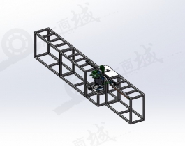 自動(dòng)切割機(jī)-鋁型材切割機(jī)模型圖紙