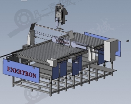 數(shù)控木工刨床3D圖紙