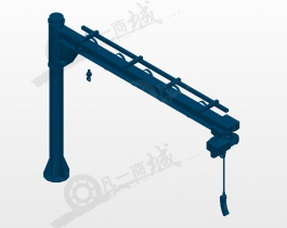 旋轉(zhuǎn)吊機(jī)模型圖