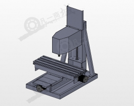 立式三軸數(shù)控雕刻機(jī)3D圖紙