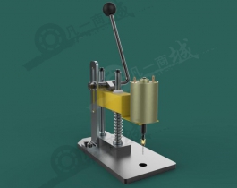 DIY小型打孔機(jī)模型圖