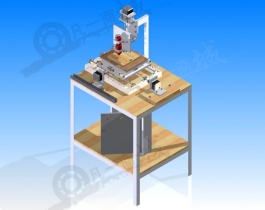 數(shù)控PCB板雕刻機(jī)3D圖紙