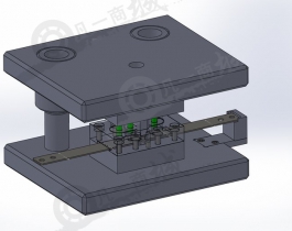 鐵片沖壓模具3D圖